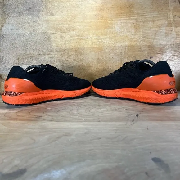 Under Armour Hovr Sonic 3 Connected Mens Sz 12 Running Shoes Sneakers Blk/Orange