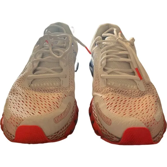 Under Armour Men's HOVR Infinite 2 Connected Red White Running Gym Size 11 Shoes