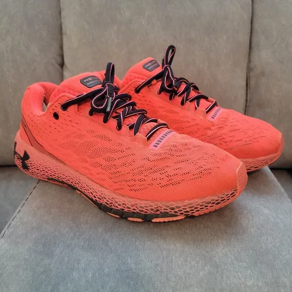 Under Armour Men's Machina Orange Running Shoes Size 9