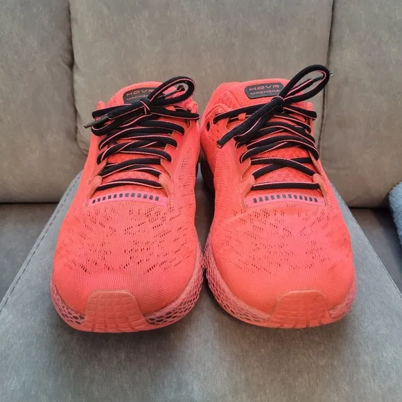 Under Armour Men's Machina Orange Running Shoes Size 9