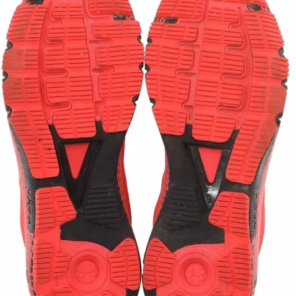 Under Armour Men's Machina Orange Running Shoes Size 9