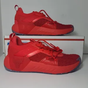 Under Armour Project Rock 6 Holiday Training Shoes Red 2023 Mens