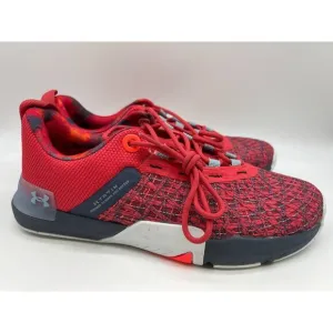 Under Armour TriBase Reign 5 Q1 Red Training Shoes 3026213-600 Men Size 9 NEW