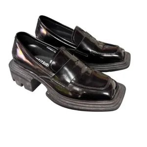 untitlab black non-slip derby shoes AW201104 PU3 size 36 women’s