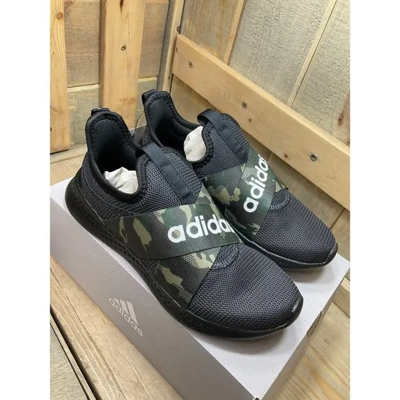 Us7 Adidas Puremotion Adapt GY4464 Black Camo Running Shoes Sneakers Womens