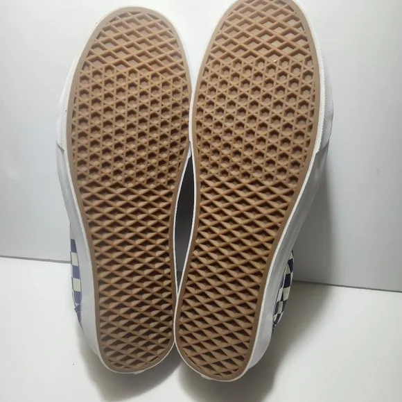 Vans Blue Checkered Men's Shoes
