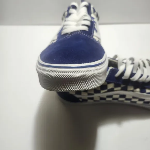 Vans Blue Checkered Men's Shoes