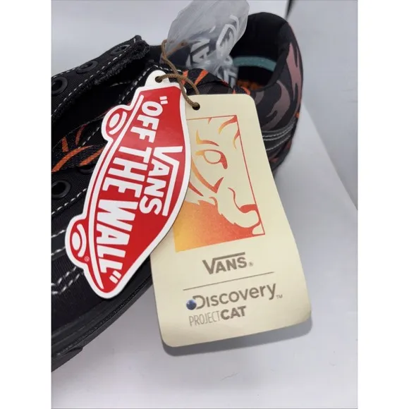 VANS ComfyCush Old Skool Low Shoes - Discovery Project Cat - Size 9.5