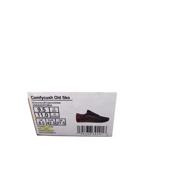 VANS ComfyCush Old Skool Low Shoes - Discovery Project Cat - Size 9.5