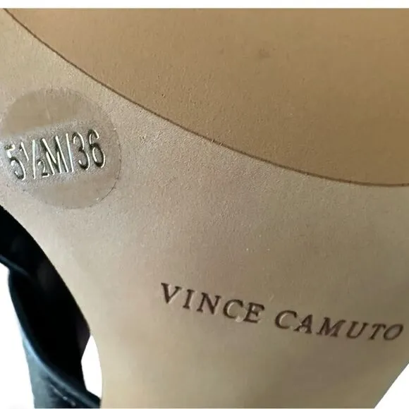 Vince Camuto Realbey Slingback Pump Black Women’s Size 5.5