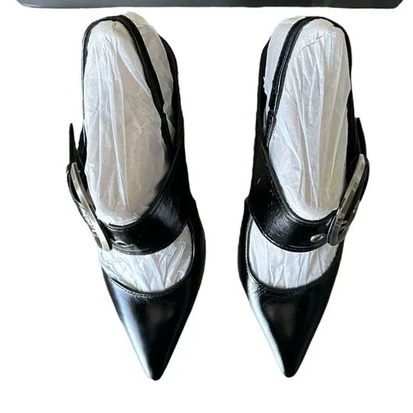 Vince Camuto Realbey Slingback Pump Black Women’s Size 5.5