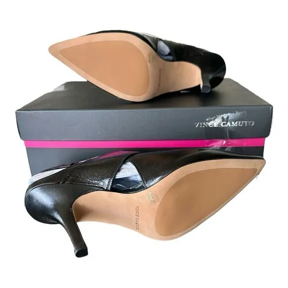 Vince Camuto Realbey Slingback Pump Black Women’s Size 5.5