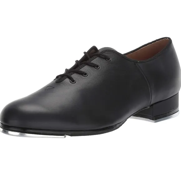 🕸Vintage Bloch Techno Tap Black Leather 11 Shoes