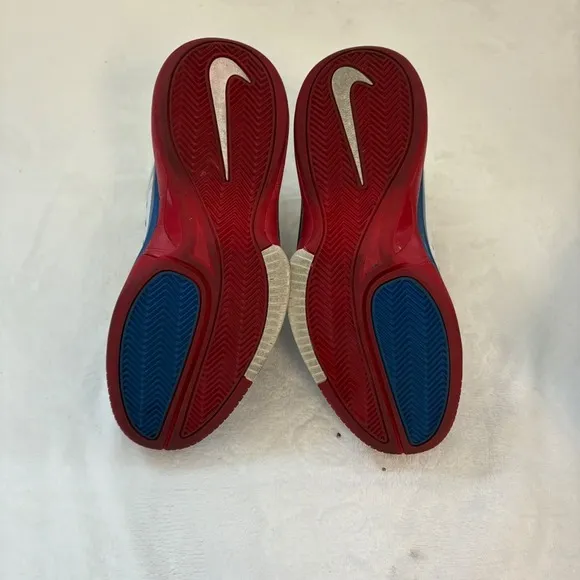Vintage Nike Air Total‎ Package Basketball Shoes Men's Sz 8 Red White Blue