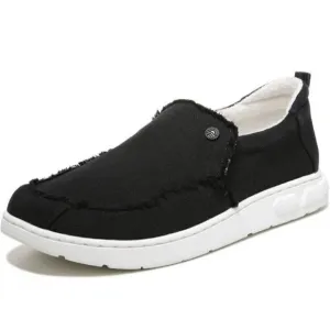 Vionic Beach Seaview Casual Mens 8 Slip Black Sneakers Arch Support‎ New