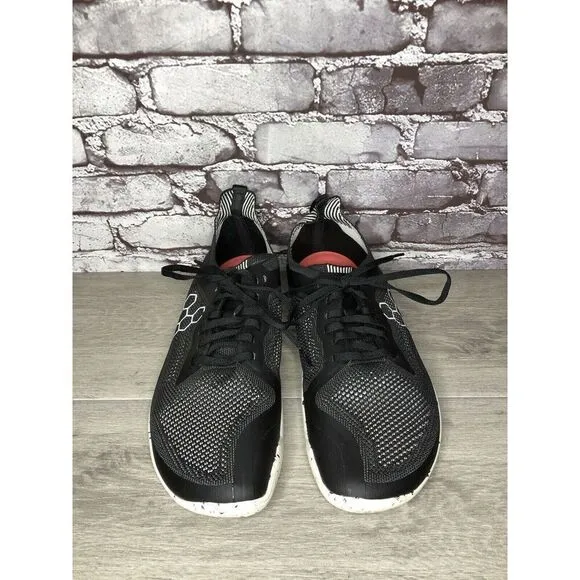 Vivobarefoot Primus Trail Firm Ground Black Mesh Running Shoes Men Sz 47EU/13.5M