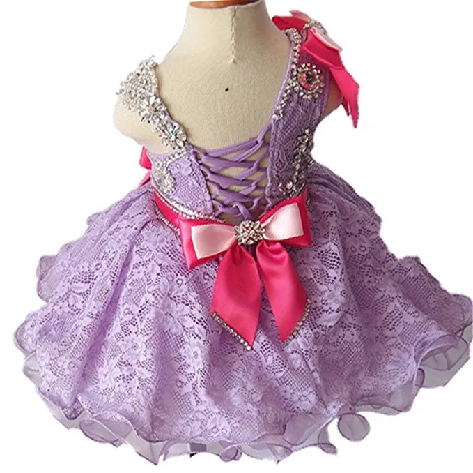 Vogue Glitz Baby Doll Pageant Dress For Little Princess