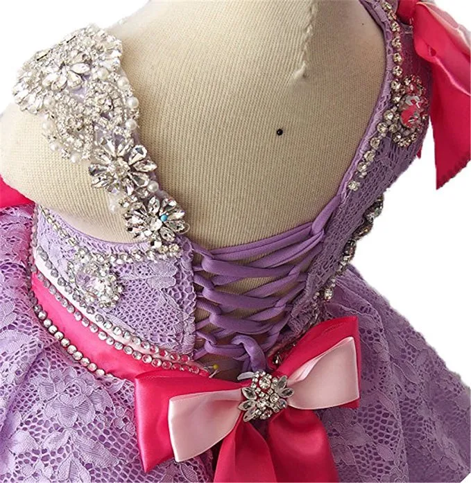 Vogue Glitz Baby Doll Pageant Dress For Little Princess