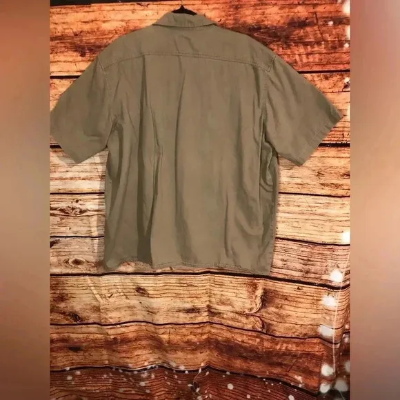 Von Dutch Mens Button Down Mechanic Shirt size XL