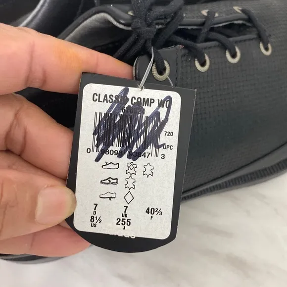 Vtage Adidas Golf Z-TraXion Black Leather golf Shoes Size 8.5
