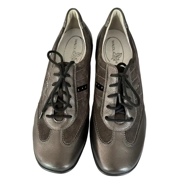Waldlaufer | Brown Extra Wide Width Lace Up Shoes Size UK 6 US 8.5