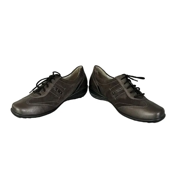 Waldlaufer | Brown Extra Wide Width Lace Up Shoes Size UK 6 US 8.5