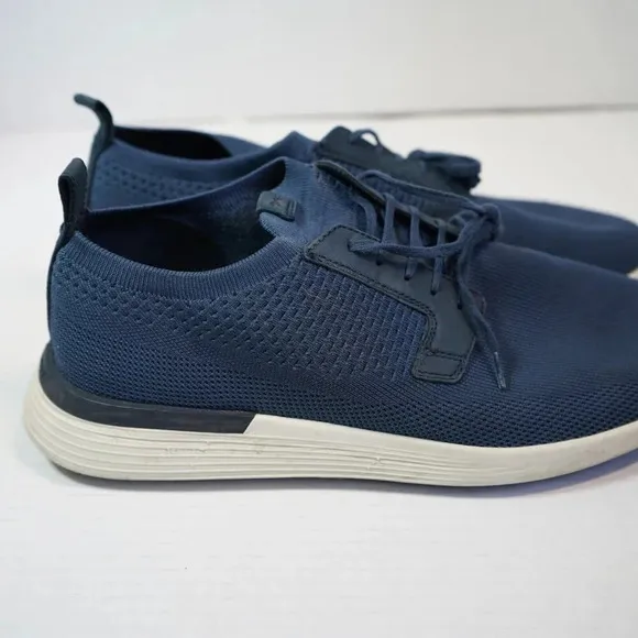 Wolf &amp; Shepherd Swiftknit Derby Shoes Men's 10 Casual Sneaker Blue