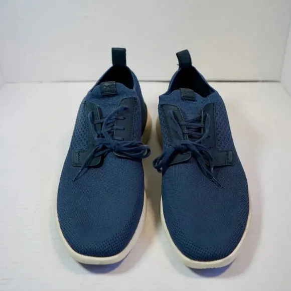 Wolf &amp; Shepherd Swiftknit Derby Shoes Men's 10 Casual Sneaker Blue