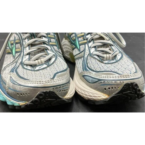 WOMEN BROOKS MOGO TRANCE 11 RUNNING CUSHION SHOES Size 6 Excellant Sneakers