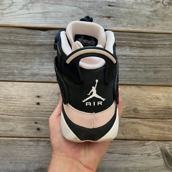 Women Size 8.5 / Size 7 Youth Nike Air Jordan 6 Rings Pink Foam Basketball Shoes
