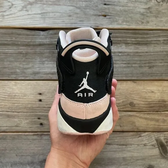 Women Size 8.5 / Size 7 Youth Nike Air Jordan 6 Rings Pink Foam Basketball Shoes