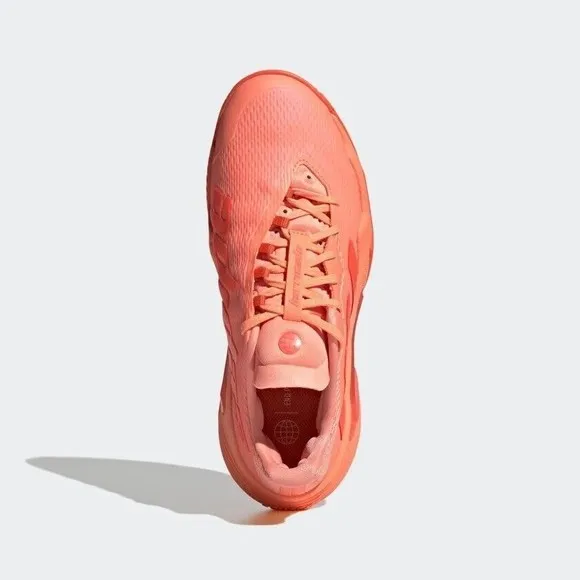 WOMEN'S adidas Barricade Orange Tennis Shoes GW3816