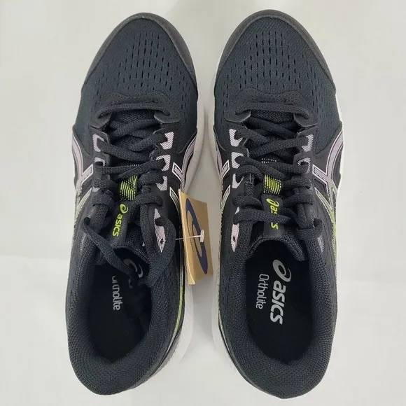 Women's ASICS GEL-Contend® 8 Athletic Shoes Black/Cosmos Size 6.5 New In Box