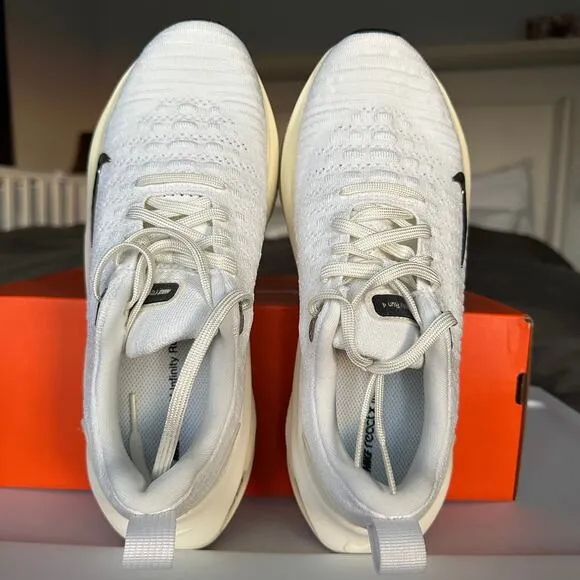 Women's Nike ReactX Infinity Run 4, Size 8, White NWT