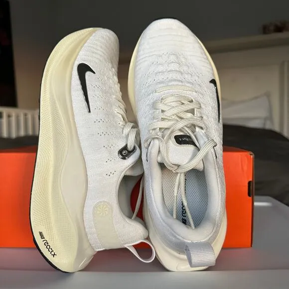 Women's Nike ReactX Infinity Run 4, Size 8, White NWT