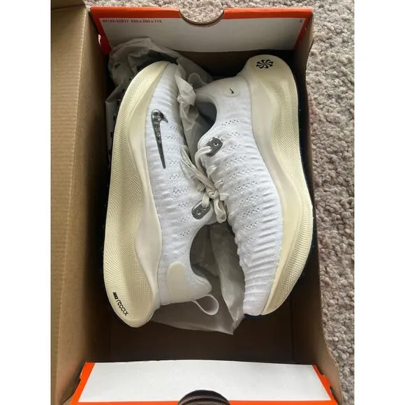 Women's Nike ReactX Infinity Run 4, Size 8, White NWT