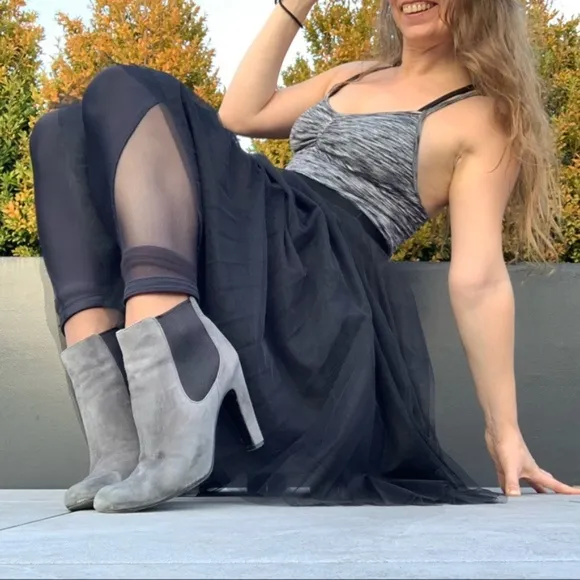 Women’s Used ask shoes Italy Genuine Suede Wide Heel Flats Booties Sneakers